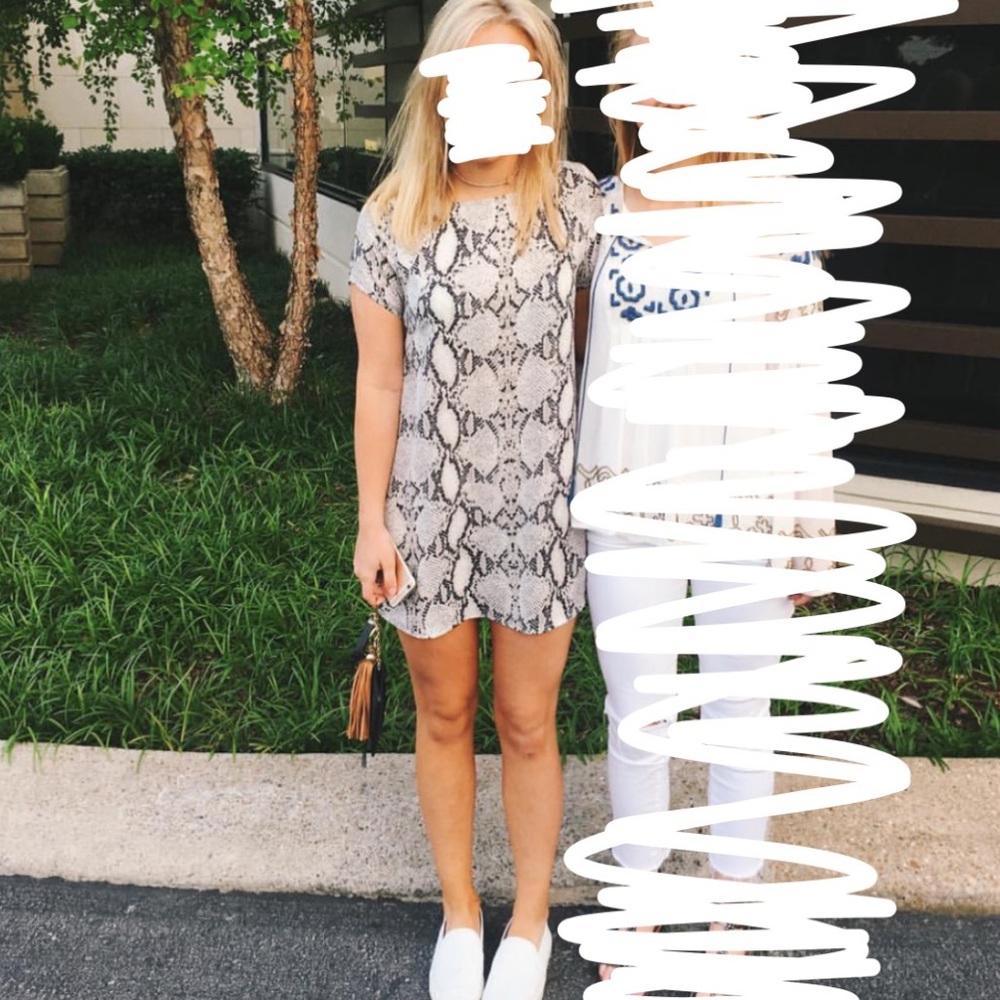 Snakeskin Dress